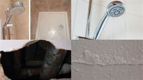 tile shower leaking through ceiling|Why Is Water Leaking Through the Ceiling After a。